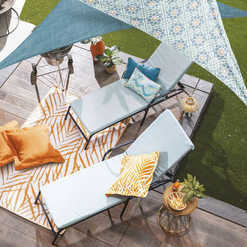 Richloom Solarium FAREMORE CARIBEAN - Outdoor/Indoor Fabric