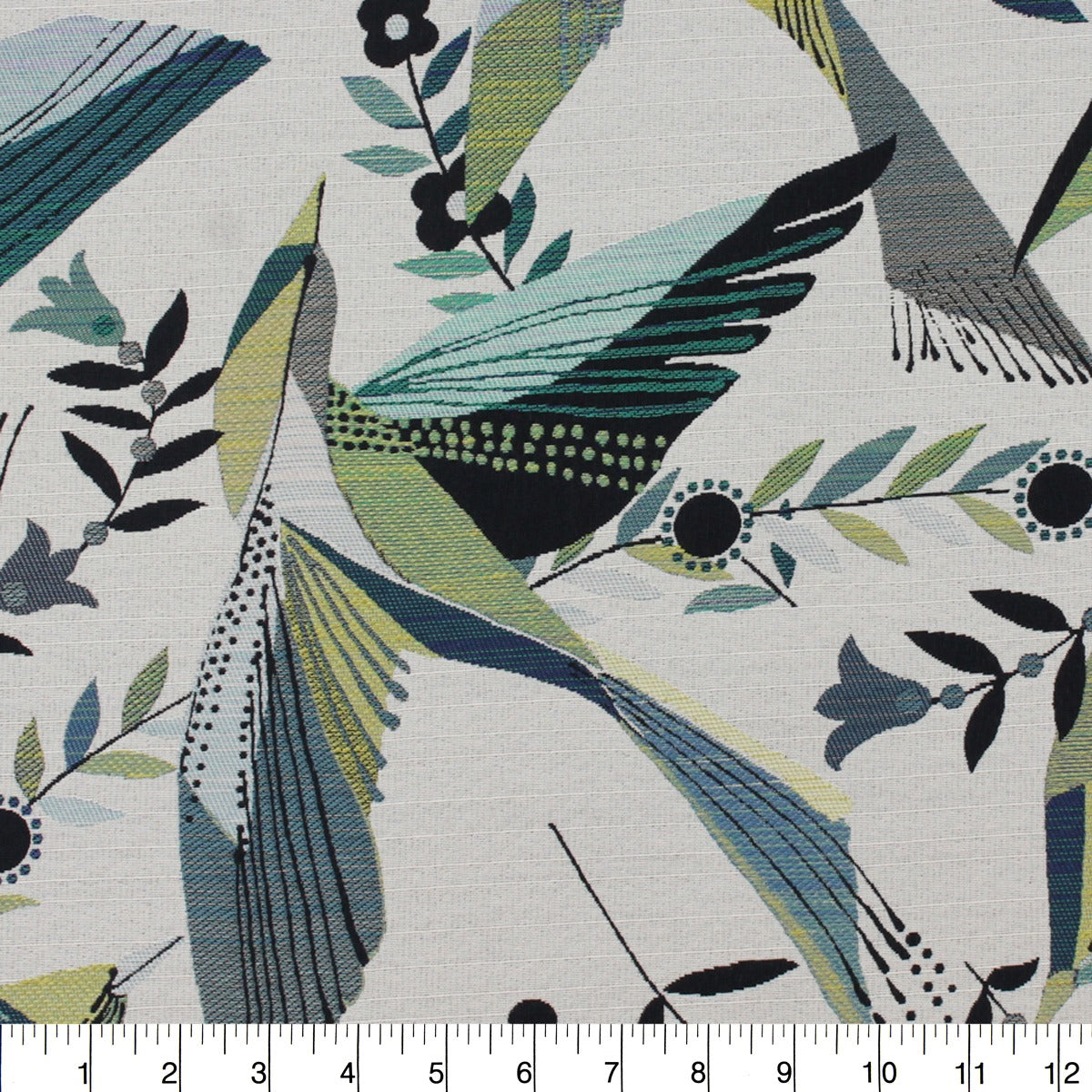 Richloom HUMMINGBIRD PEACOCK - Home Décor Fabric