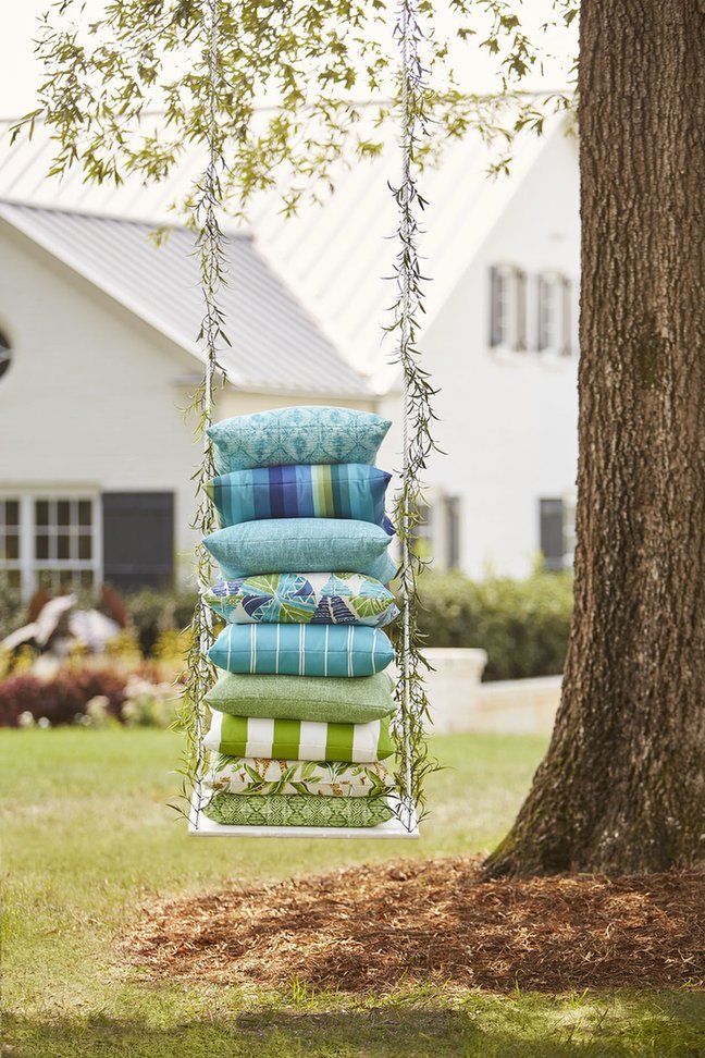 Richloom Solarium ISLAND TEAL - Outdoor/Indoor Fabric