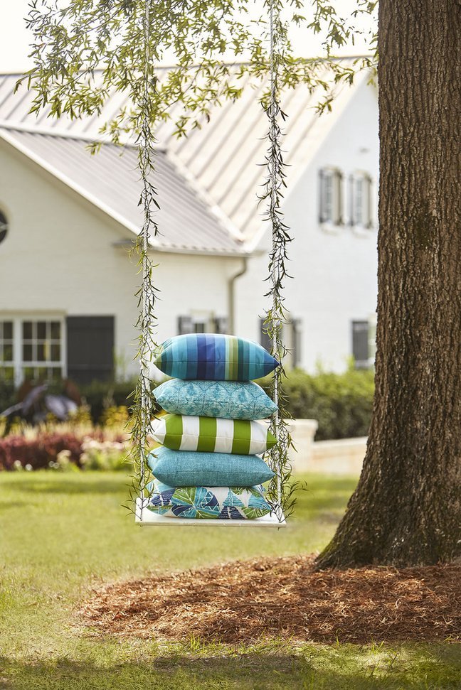 Richloom Solarium ISLAND TEAL - Outdoor/Indoor Fabric