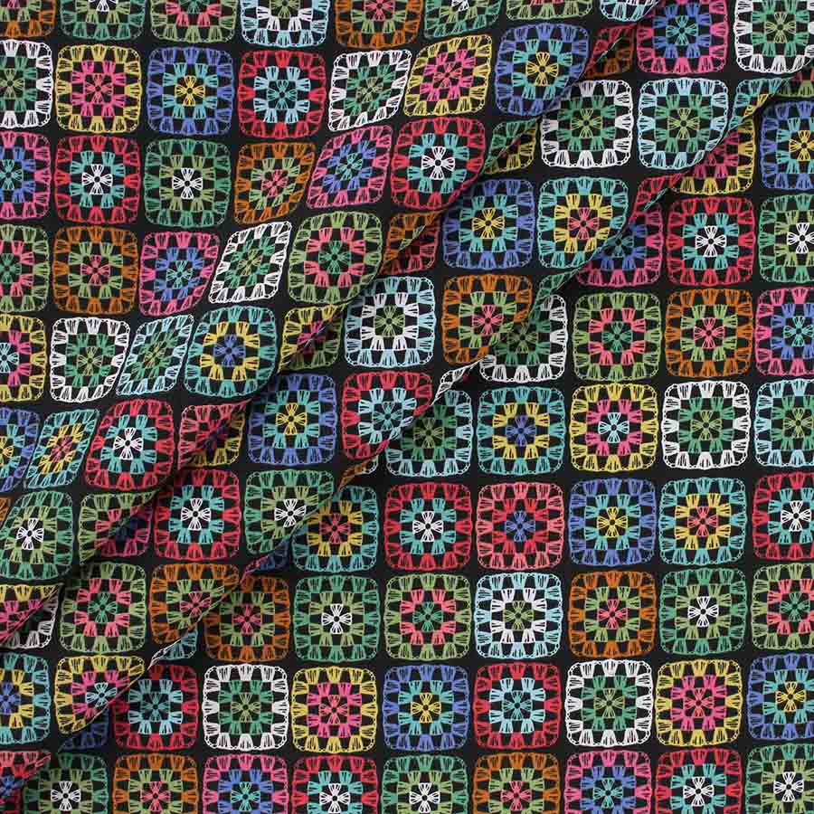 Richloom CROCHET PUNCH - Cotton Canvas Fabric