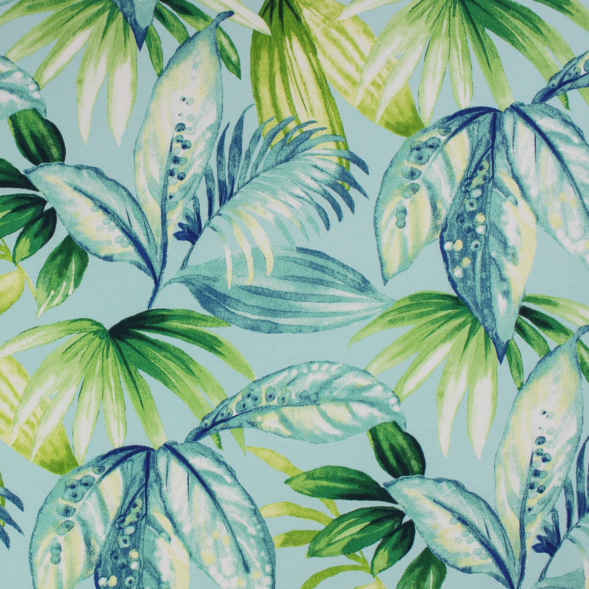 Richloom Solarium SENECA AQUA - Outdoor/Indoor Fabric