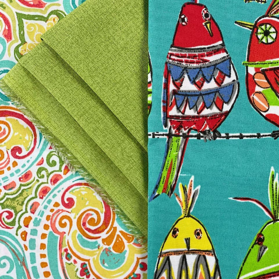 Richloom Solarium SITTING PRETTY OPAL - Outdoor/Indoor Fabric