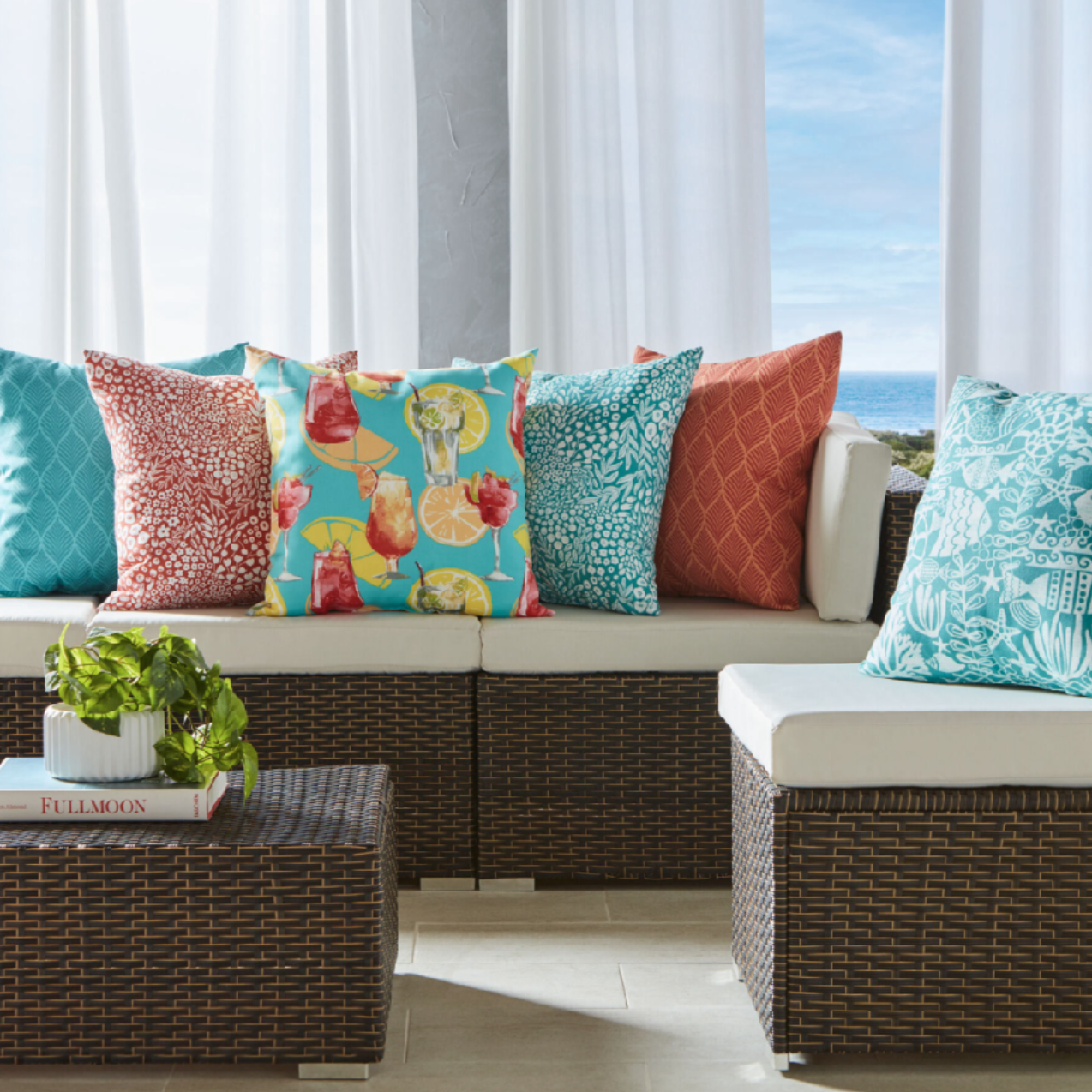 Richloom Solarium SEAWAY - Outdoor/Indoor Fabric