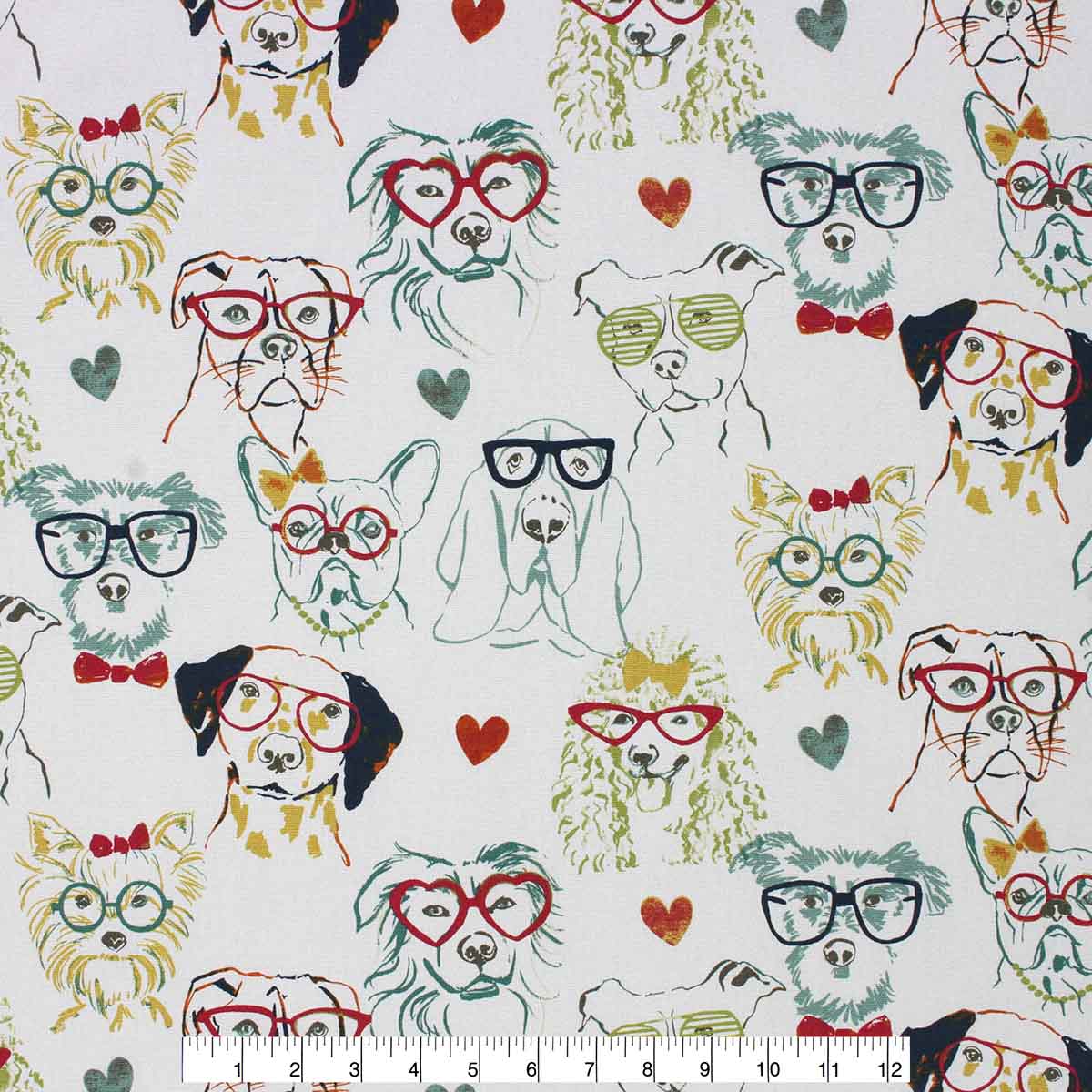 Richloom SMART DOG BOHO - Cotton Canvas Fabric